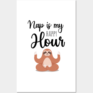 Nap Is My Happy Hour Posters and Art